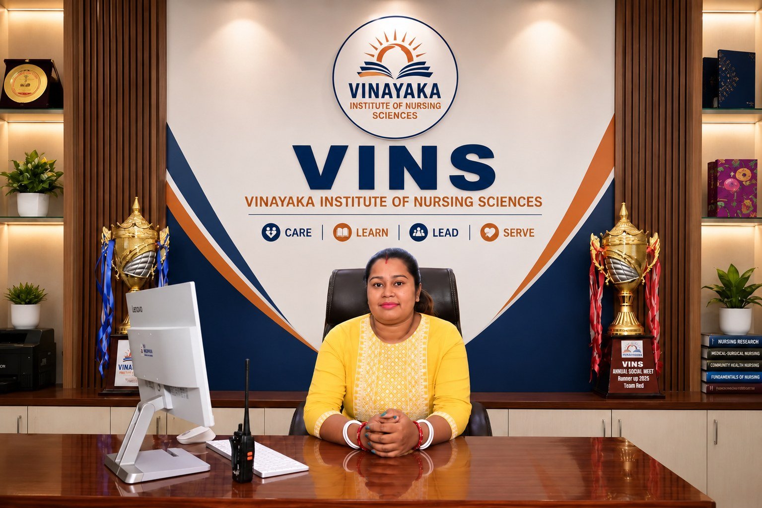 Dipika Sarkar, Principal of Vinayaka Institute of Nursing Sciences
